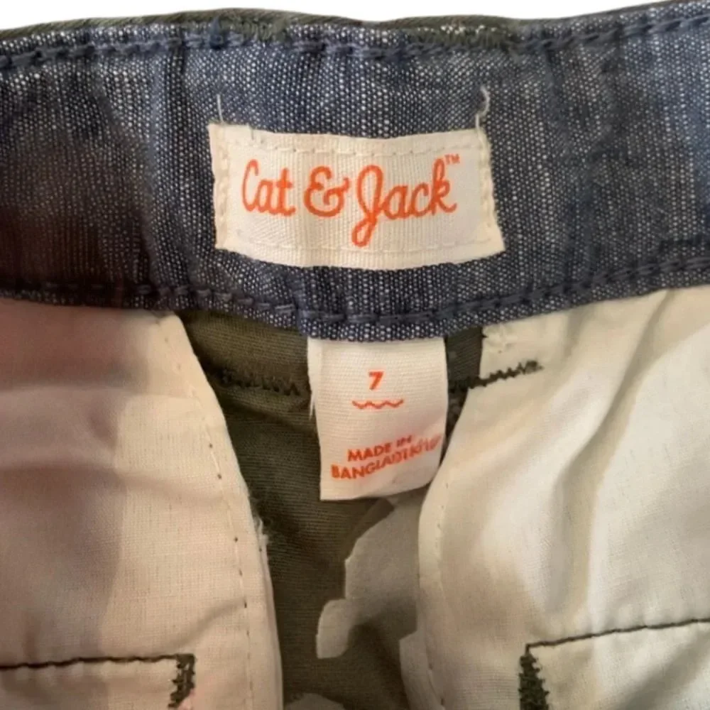 🔥 5 for $30 🔥 Cat & Jack Boys’ Camo Cargo Shorts | Size 7 - Picture 3 of 3